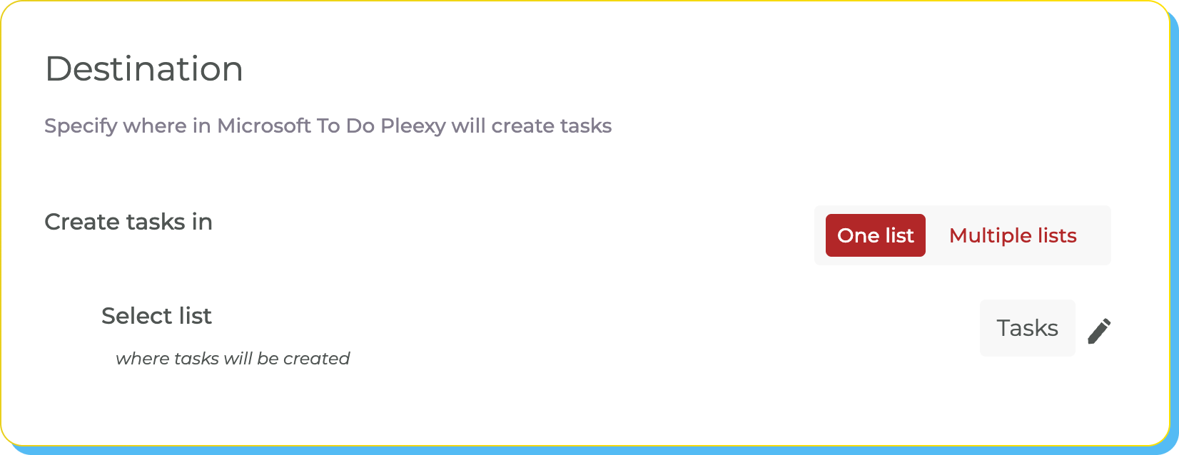 Organize tasks in Microsoft To Do lists