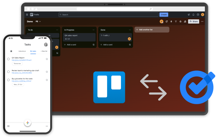 trello & mstodo