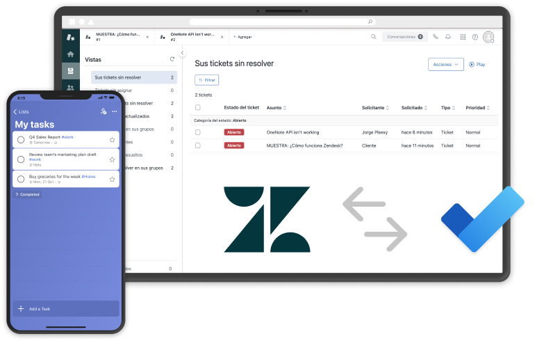 zendesk & mstodo