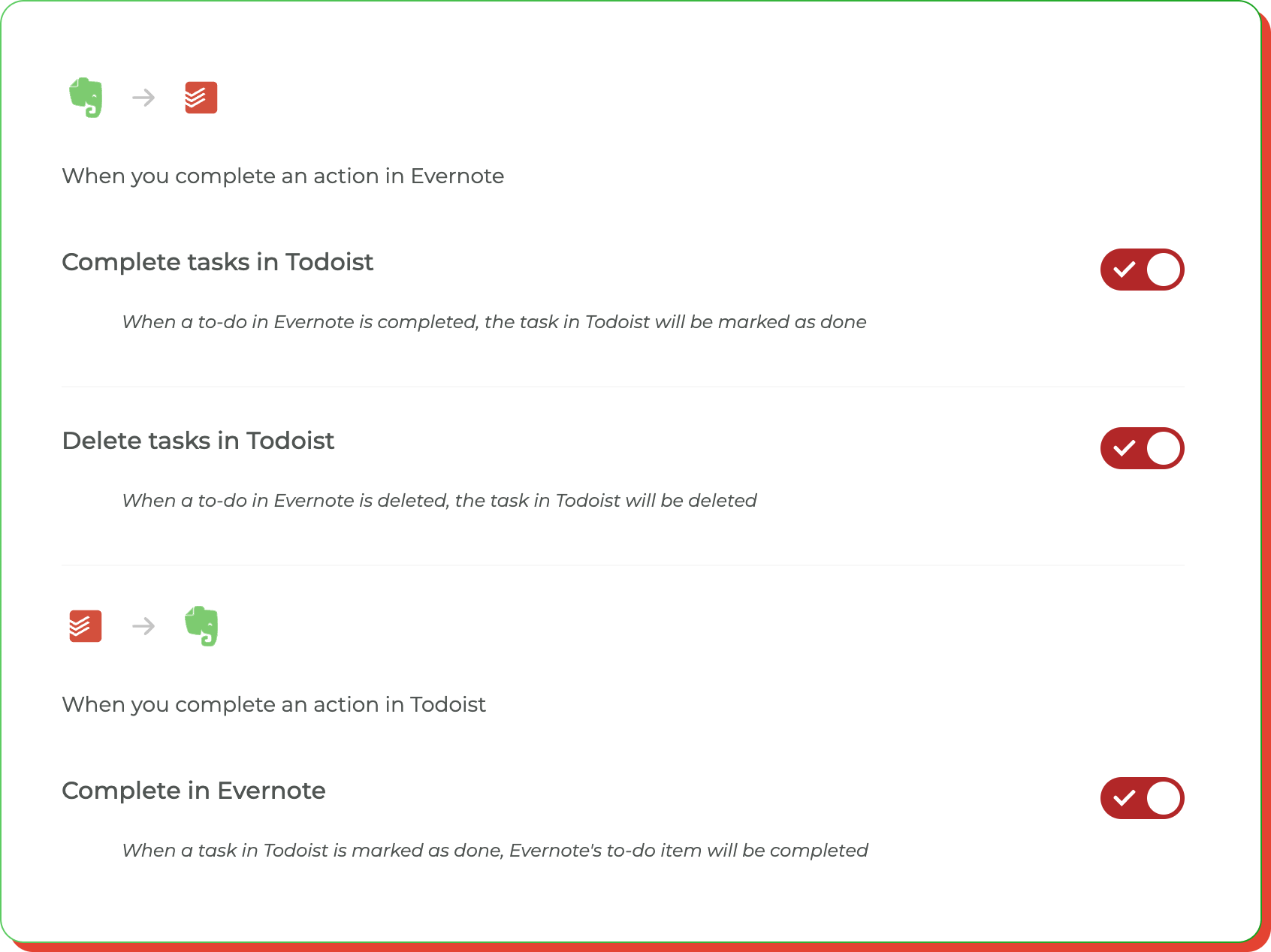 Fine-tune synchronization behavior