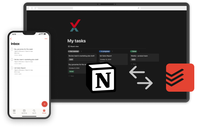notion & todoist